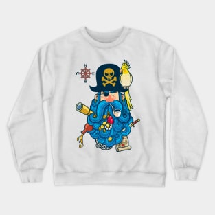 Pirate Portrait Crewneck Sweatshirt